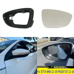 Left Right Side Mirror Glass Rearview Exterior Angle for Volkswagen VW CC 08-16, EOS Scirocco, Jetta MK6 Passat B7 Bettle A5 EU