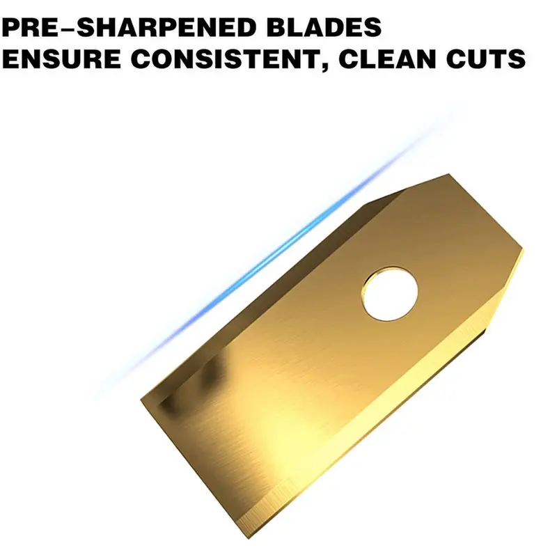 A93Z Lawn Mower Replacement Blades 30Pcs Sharp For ECOVACS Robotic Trimmer Cutter With Screws Grass Cutting Pieces Lawnmower Too