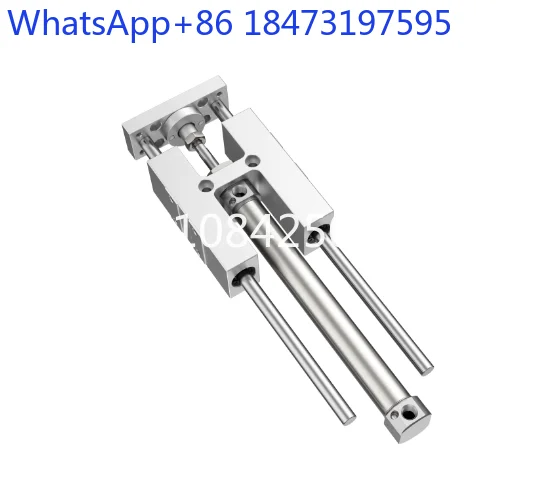 Three-axis three-bar guide bracket cylinder