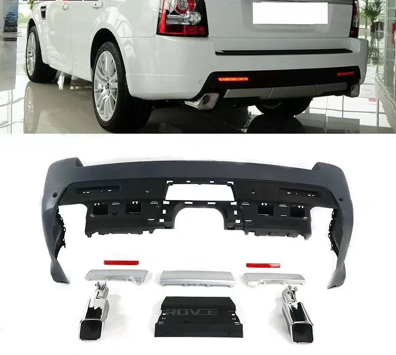 Autobiography Look Body Kit for  Range Rover SPORT L320 2005-2013 Front Rear Bumper Grille Fenders Headlight Taillight view 4
