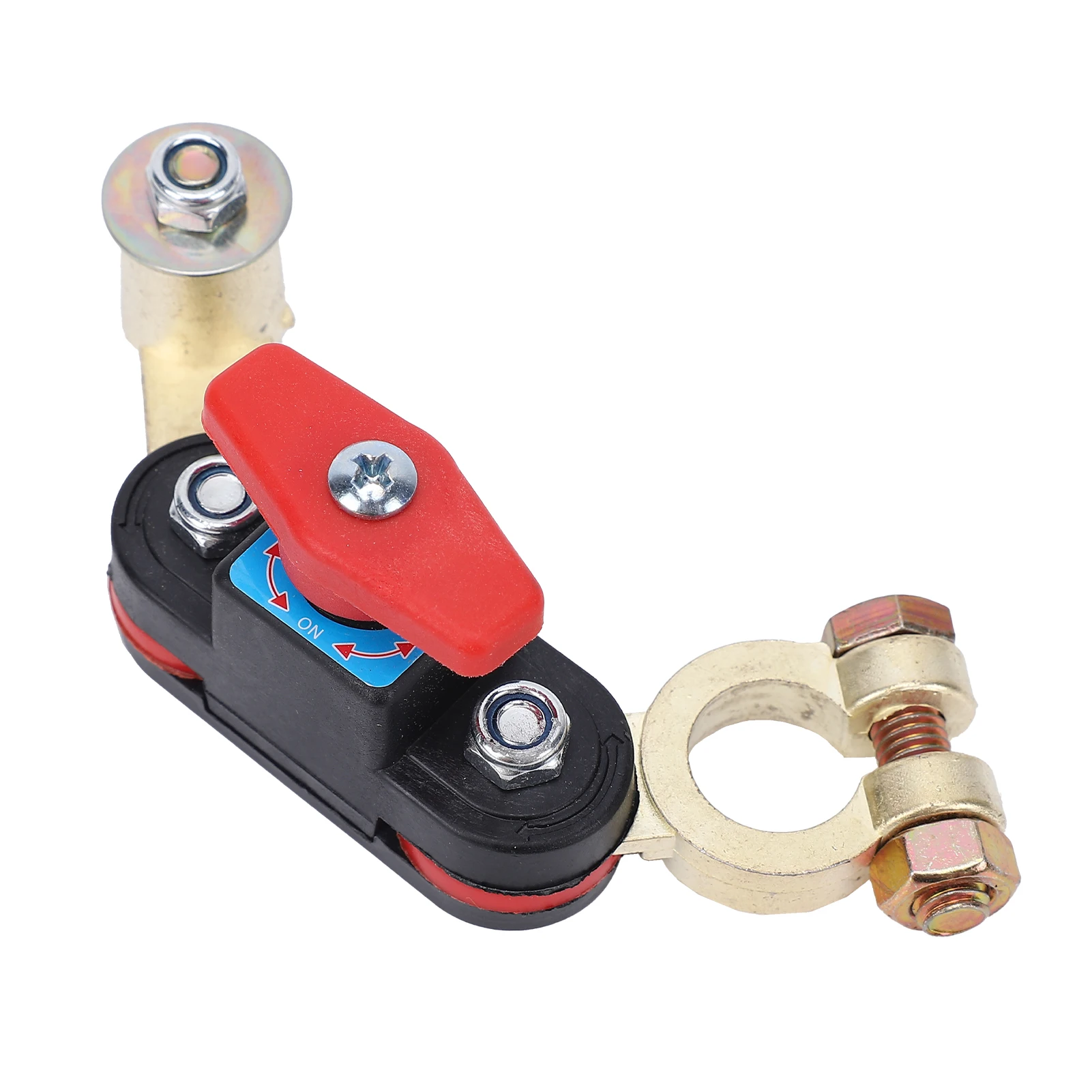 

12V 24V Battery Kill Switch Battery Disconnect Switch with Adjustable Terminals Battery Cut-Off Switch for RV Boat Car Truck