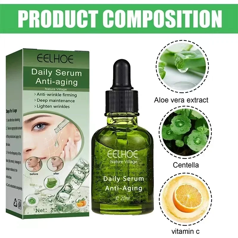 Serum Anti Keriput Pengencang kulit wajah, Serum Anti Keriput memberi nutrisi kulit wajah baru