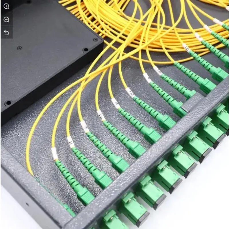 معدات dwdm 40 قناة 100 جيجا هرتز Athermal AWG Demux /Mux Module dwdm mux