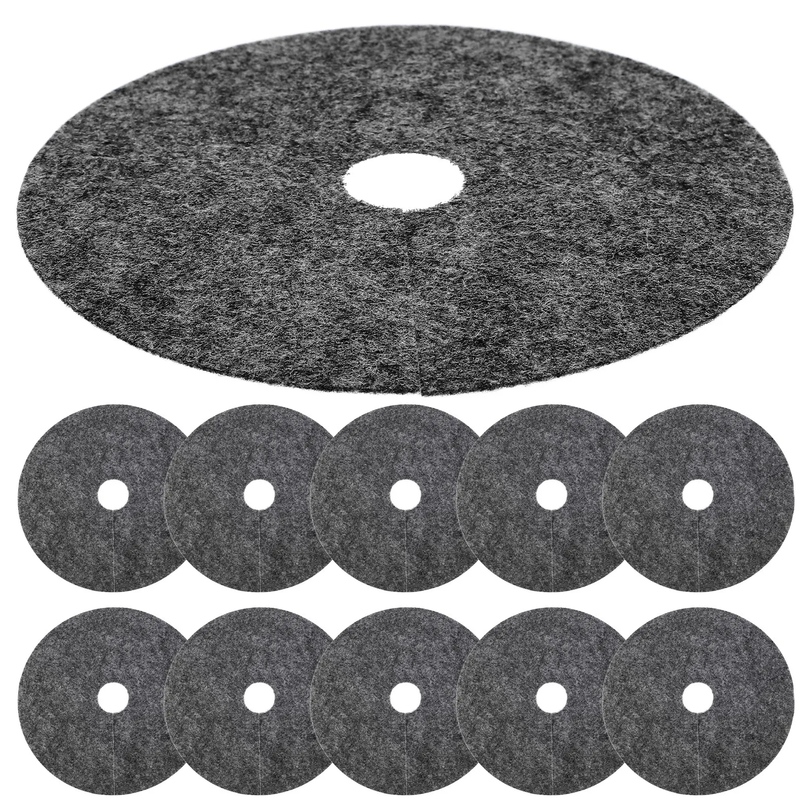 20 pièces de toile paysagère non tissée pour le contrôle des mauvaises herbes, couvre-sol pour jardins, vergers, allées, parterres et comme barrière anti-herbes d'extérieur, résistante aux intempéries