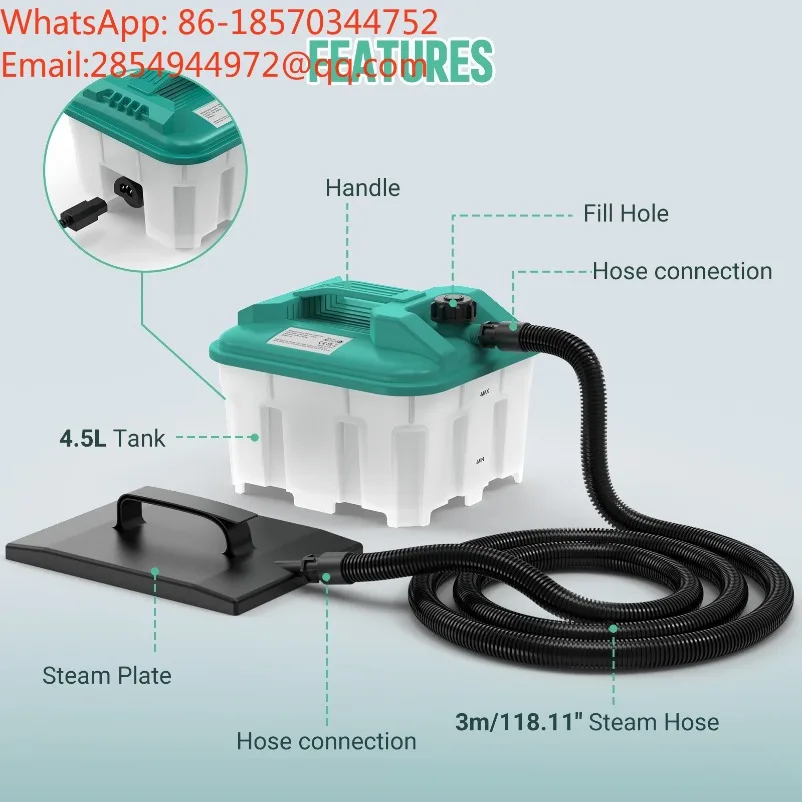 2026    High Temperature High Pressure Steam Cleaner Wallpaper Stripper Commercial Cleaning Machine