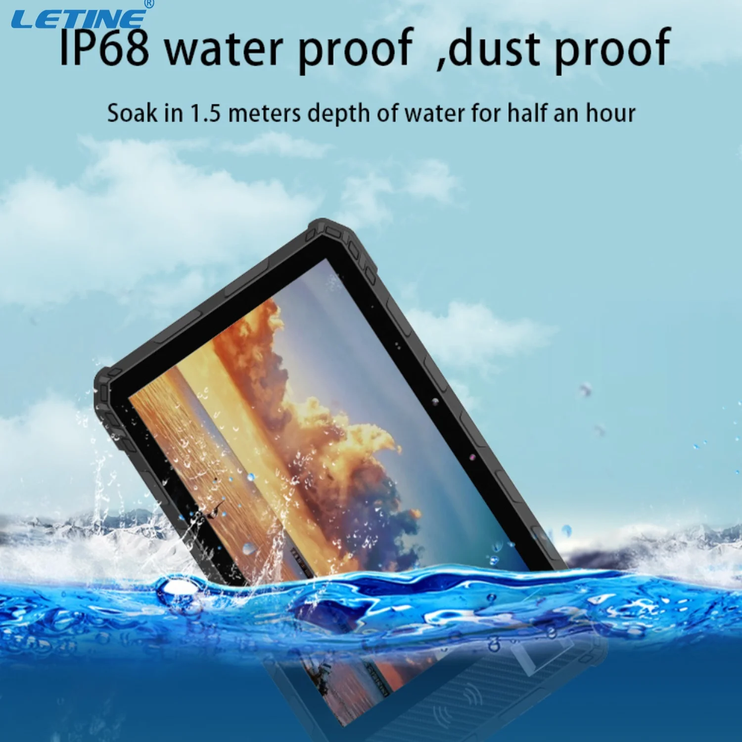 Profesjonalny przemysłowy tablet PC 10 cali 10000 mAh Android 11 12 Tani tablet PC
