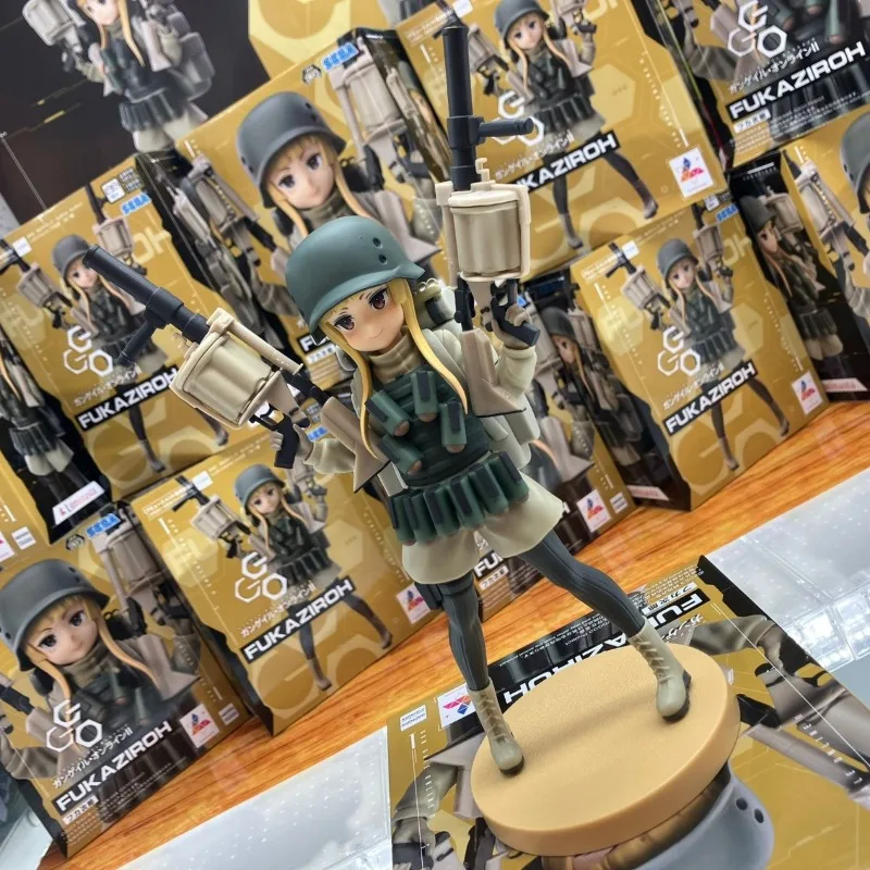 Gun Gale Online SEGA Fukajiroh Miyu Shinohara Original genuine PVC Action Anime Figure Model Toys Figure Collection Doll Gift