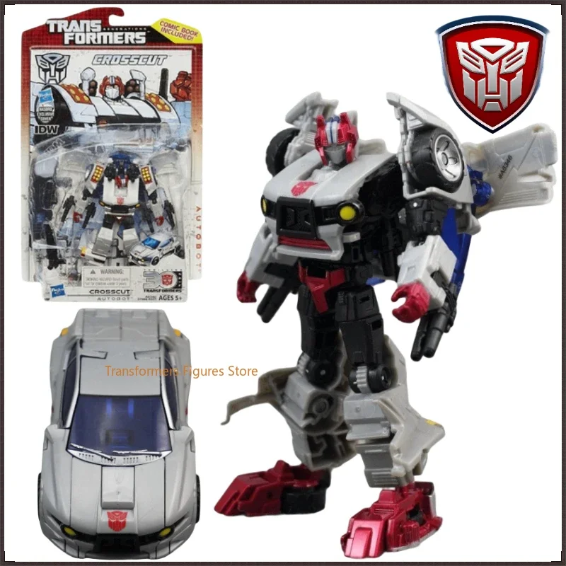 Originele Hasbro Transformers G-serie 30e verjaardag D-klasse Slicer Action Figure Anime beweegbare robotmodel verzamelgeschenken