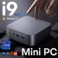 Mini PC Computer Windows 11 Intel Core i9 8950HK DDR4 16GB 512GB 1TB SSD Gaming Computer Type-C 4K 60Hz Portable Mini Desktop PC
