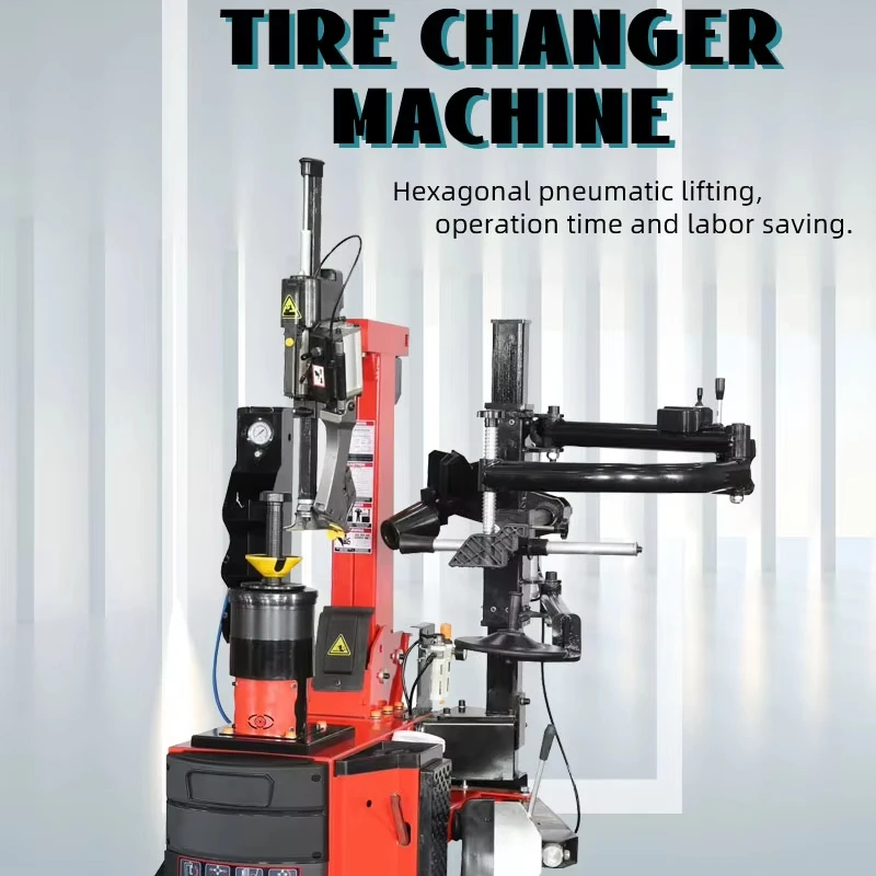 

Automatic Tire Changer KJ-806B+A350b With Right Auxiliary Arm Pneumatic Tire Changing Machine For 14"-28" Rims Car Workshop