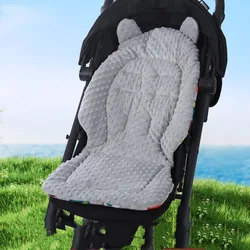 Baby Stroller Seat Pad Double Cotton Seat Pad Sided Seat Cushion  Infant Child Cart Mattress Mat Stroller Accessories