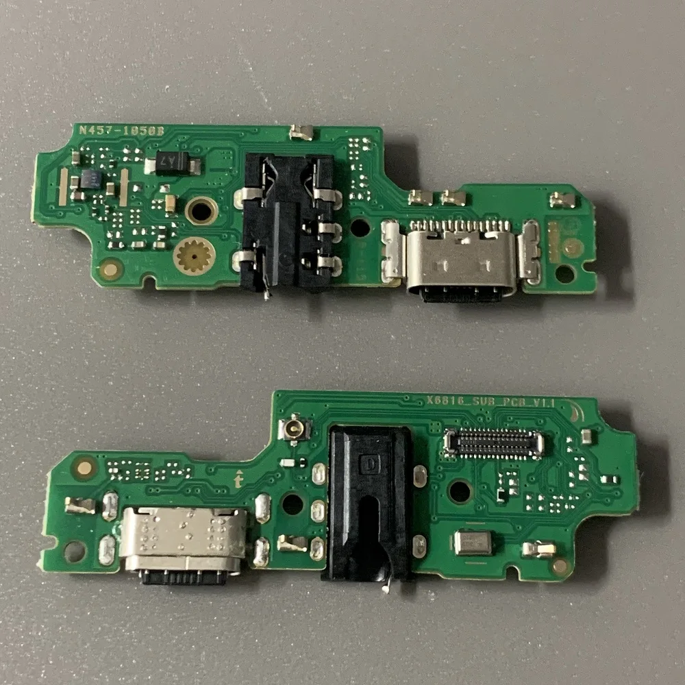 USB Charger Connector Charging Port Dock Board Flex Cable For Infinix Hot20 Play Hot 20 Play X6825 Charging Port Board With IC