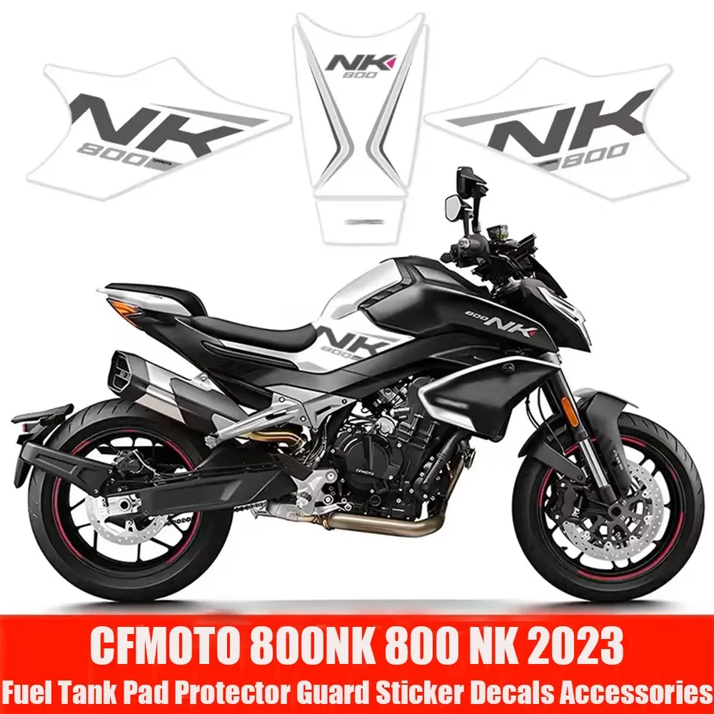 For CFMOTO 800NK 800 NK 2023 Motorcycle Fuel Tank Pad Protector Guard Sticker Decals Accessories