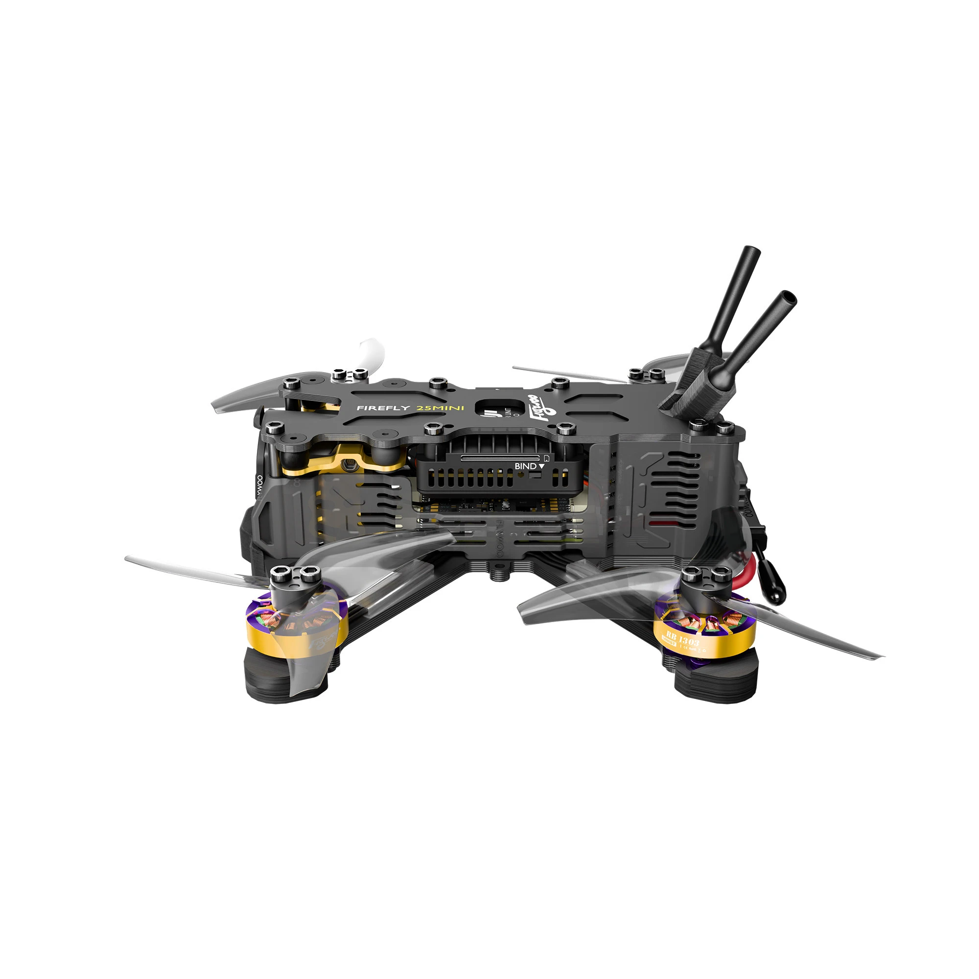 Flywoo Firefly 25MINI 3S / 20PRO 4S Micro FPV Drone GOKU F405 1303 6000KV 95-120km/h Cinematic Racing BNF - view 4