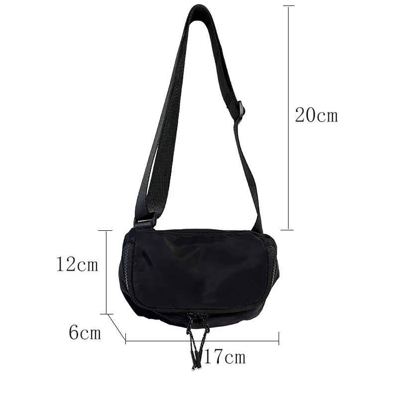Sports Casual Oxford Cloth Small Satchel Women Fashion Cosmetic Bag Shoulder Slanting Crossbody