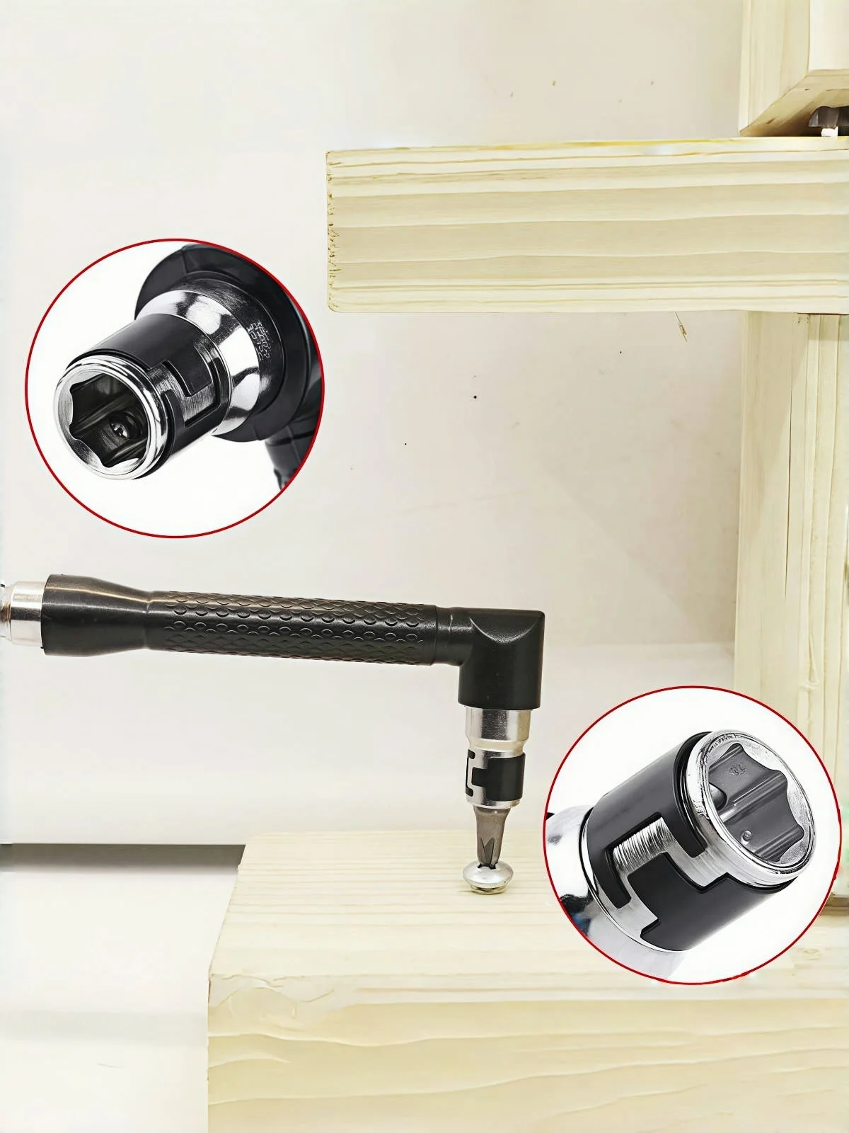 AliExpress L-Shape Extension Handle Double Head Hex Socket Wrench, for Routine Screwdriver Bits Utility Tool Tight Space Auto Repair Tool