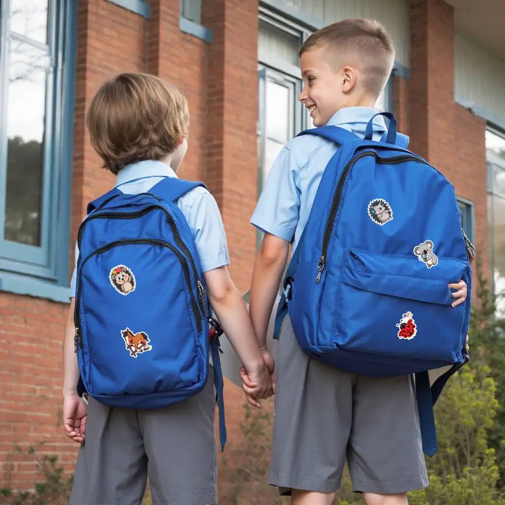 35 pezzi-200 pezzi adesivi insetti cartoni animati adesivi personaggi carini giocosi adesivi ricompensa insegnante per chitarra skateboard fai da te