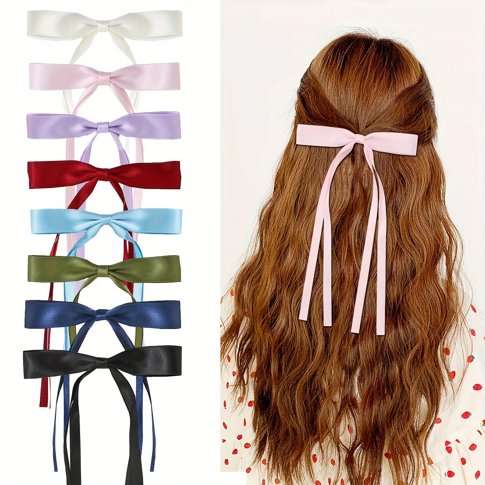 Wstążkowa spinka do włosów w s – Ribbon Bow Gift recenzja i cena