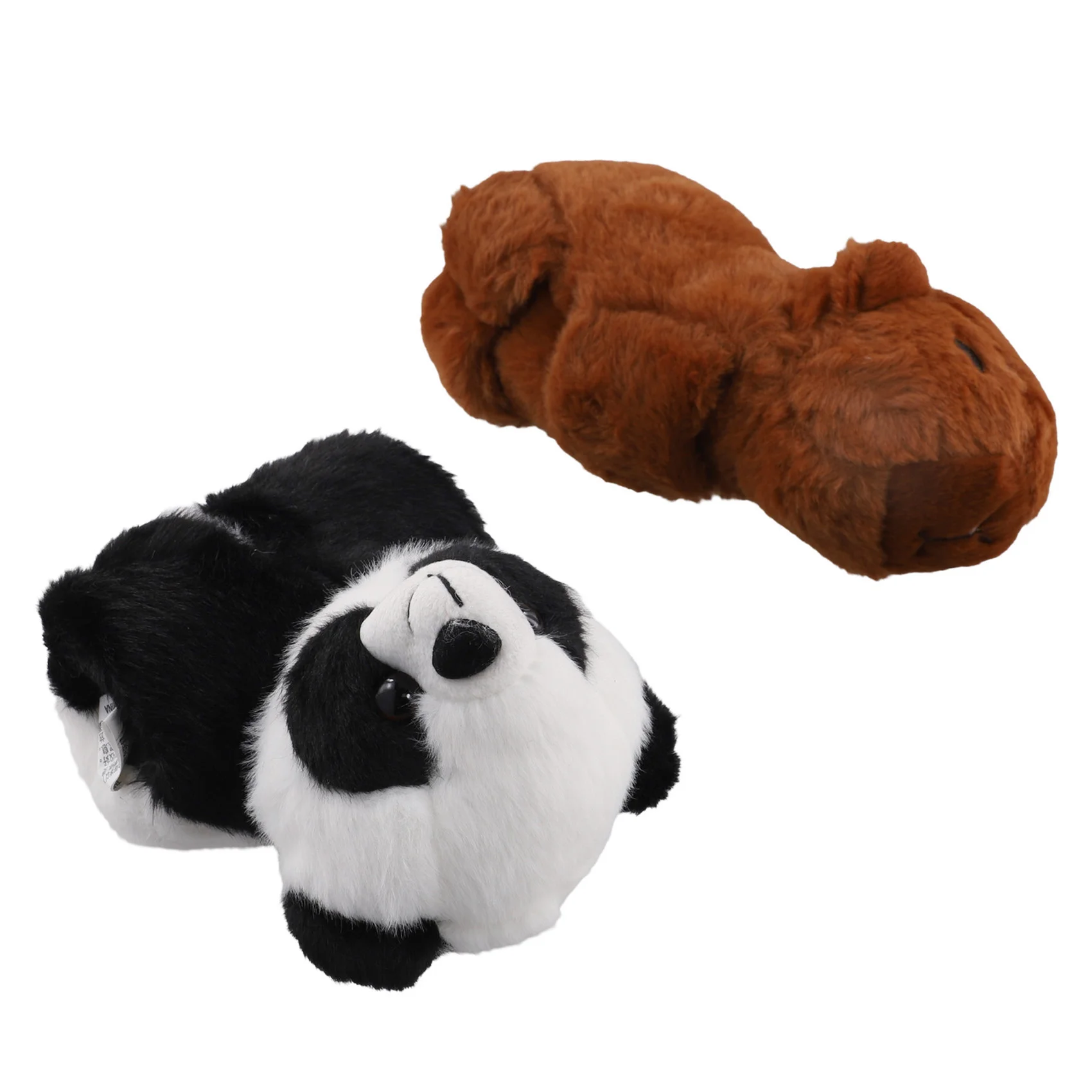 2PCS Capybara Clap Circle Toys Slap Snap Wrap Armband Armband Capybara Plüsch Panda Pop Kreise Weihnachtsgeschenk