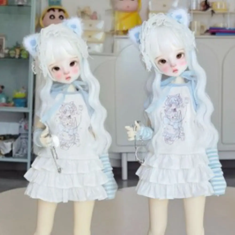 

Модная кукольная короткая юбка, милая мини-юбка с тортом, аксессуары «сделай сам», 3 цвета для кукол 1/4 1/6 BJD 30/45 см