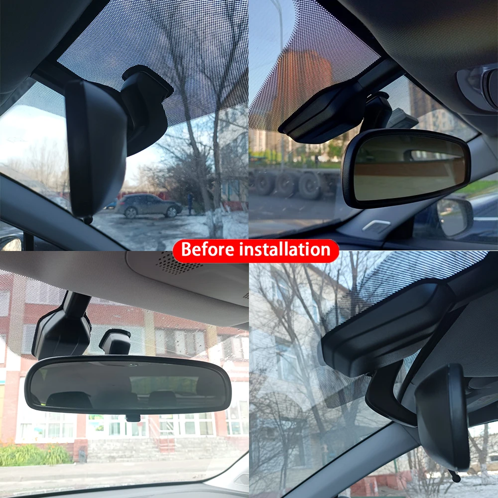 for Chery Arrizo 5 EX Cowin E5 Sinogold Junxing 2016-2025 4K 2160P Front Rear Camera Dash Cam Wifi Plug and Play Video Recorde