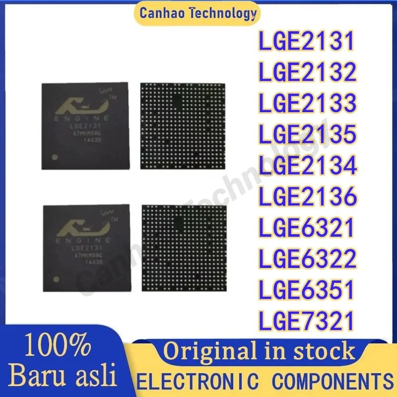 

New Original LGE2131 LGE2132 LGE2133 LGE2134 LGE2135 LGE2136 LGE6321 LGE6322 LGE6351 LGE7321 BGA Chipset In Stock