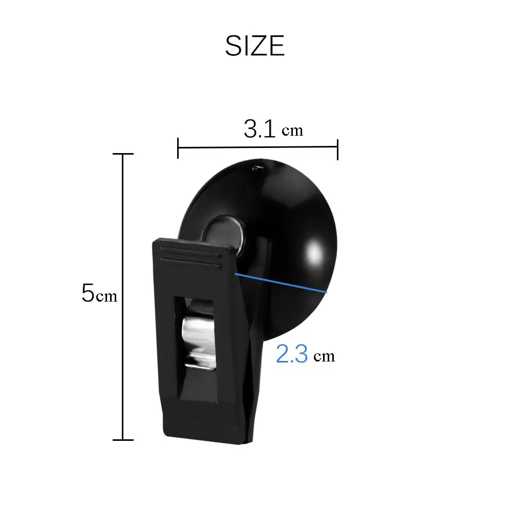 البلاستيك أدوات تثبيت ستارة السيارة بطاقة المشبك منشفة السيارات تذكرة السحابة فاتورة حامل نافذة السيارة جبل شفط كليب