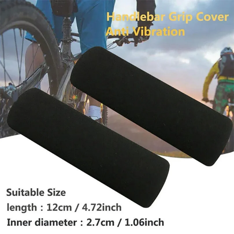 Motorcycle Anti Vibration Handle Cover Bar Foam Comfort Slip Over Grips Universal Heat Shrinkable Grip handlebar Cover Sleeve view 4
