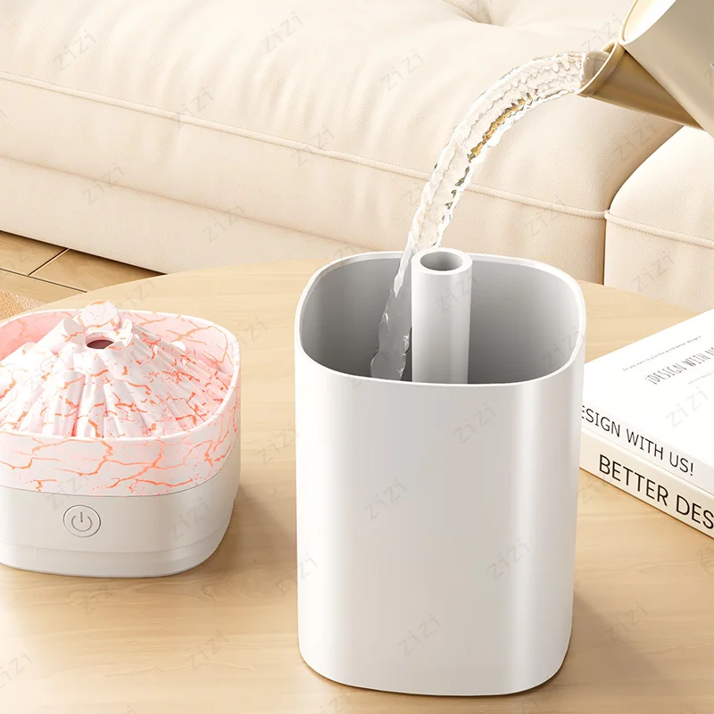 USB Silent Volcanic Shaped Humidifier Advanced Night Light Humidifier Nano Atomization Moisturizing Humidifier