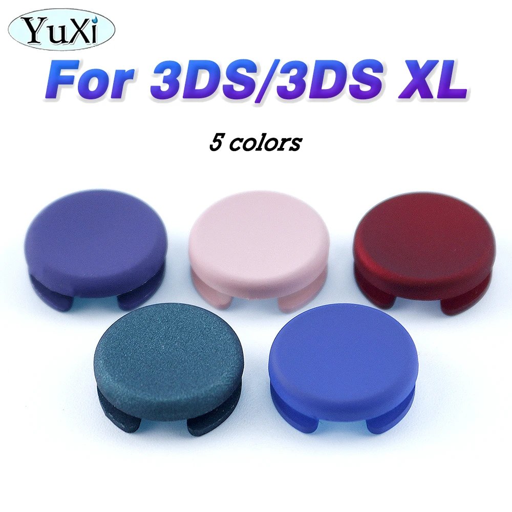 

1Pcs Analog Joystick Cap For Nintend 3DS 3DSXL Controller Thumbstick Grip Cover Button Cap Colorful Replacement Accessories