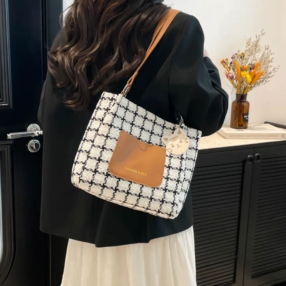 

Fashion Large Capacity Tote Bag Casual Portable Shoulder Bag Multifunctional Handbag Women