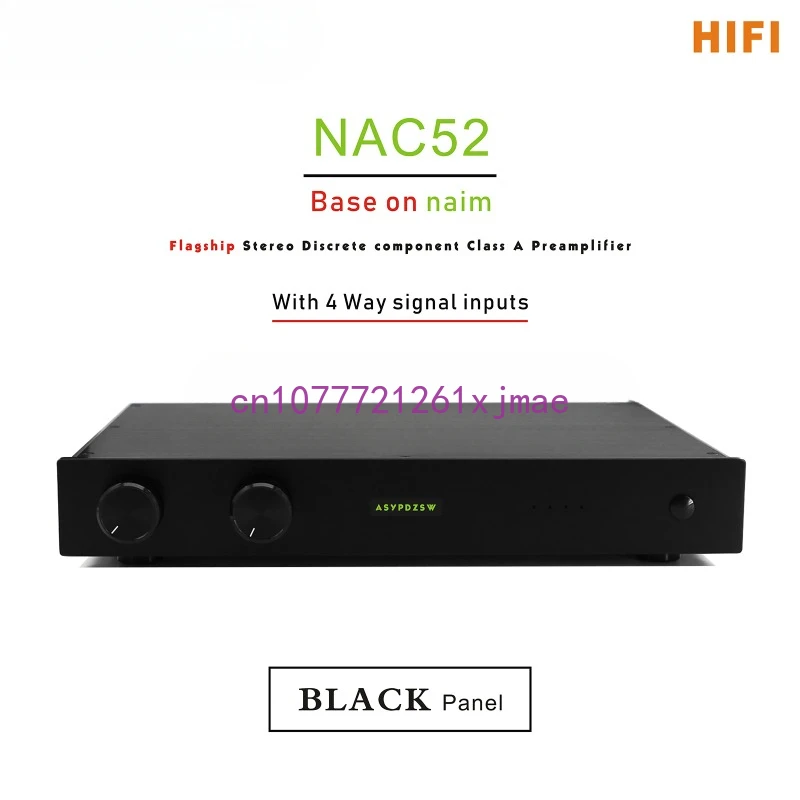 

Flagship HIIFI NAC-52 Preamplifier Base on NAIM NAC52 Preamp circuit With 4 Input For NAP200/NAP250 Power amplifier