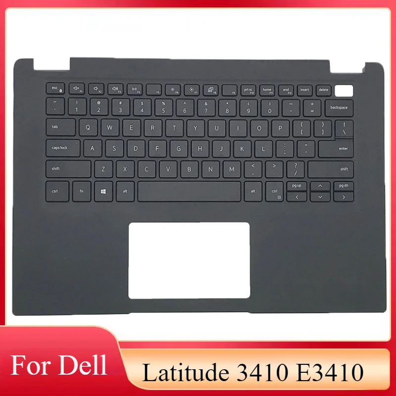 

Original New Palmrest with US Keyboard For DELL Latitude 3410 E3410 Laptop Top Case Palmrest Upper Keyboard Cover 00MC2P 06THXK