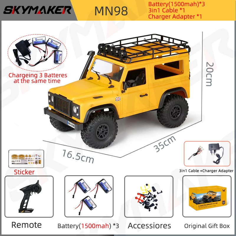 子供用リモートコントロールカー,1:12スケールのラジコンカーrtr