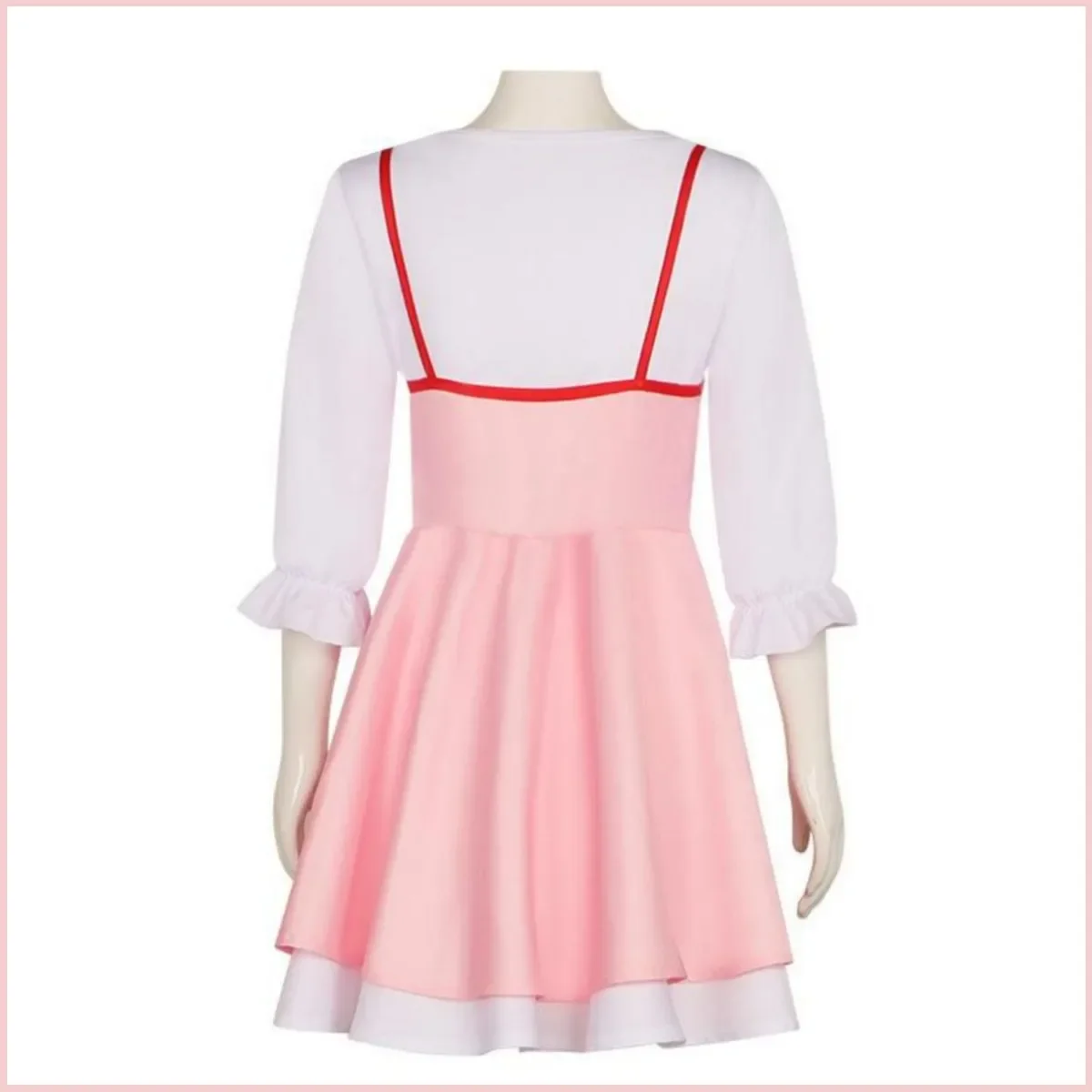 Anime Your vee in april Cosplay Costume pour Femme, PoinRobe de Princesse, Kawaii, Carnaval Sexy, Étudiant, Perruque, Ata Yazono Kaori, Campus, Trempé