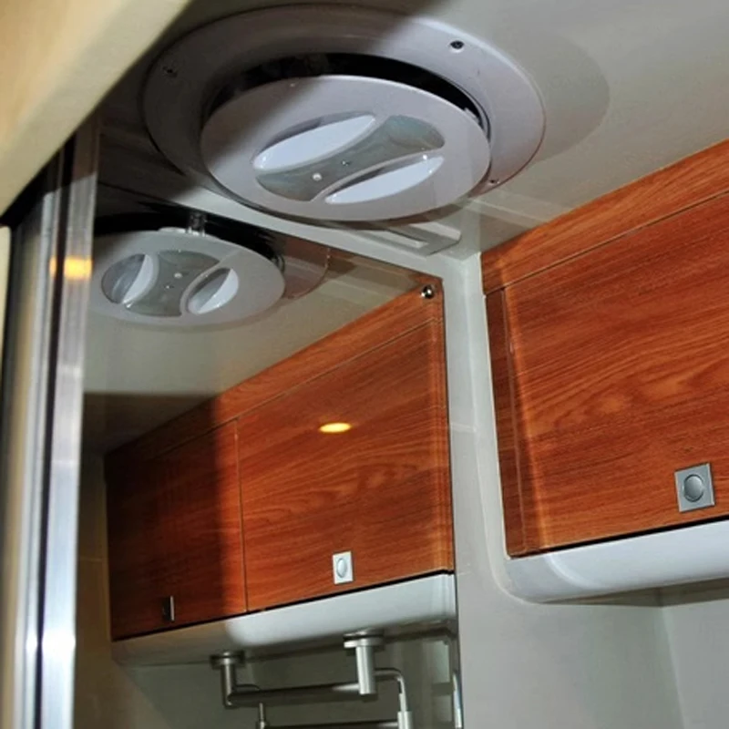 RV Ultra-thin Ventilator A.D.T.350 Special Vehicle Modified Vehicle RV Bathroom Modification Ventilation Fan