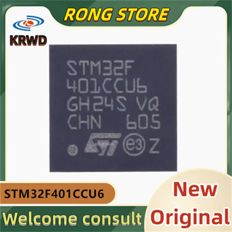 

5pcs STM32F401CCU6 New and Original STM32F401CCU6TR UFQFPN-48