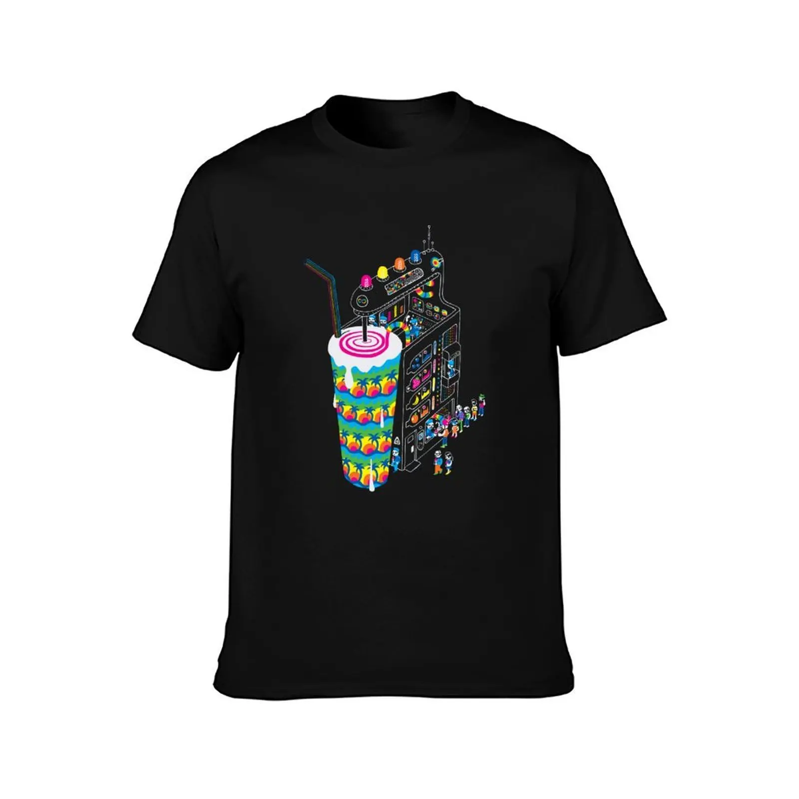 Milkshake T-Shirt Casual Loose Fit Summer Tee Shirt