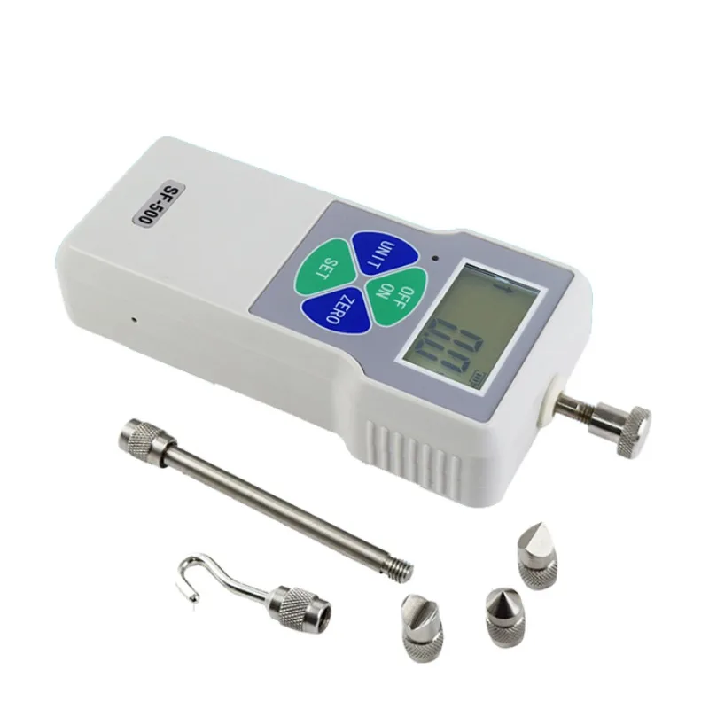 Digital Push Pull Force Gauge Portable Dynamometer Tester Meter 100N/200N /300N/500N Measurement Instruments