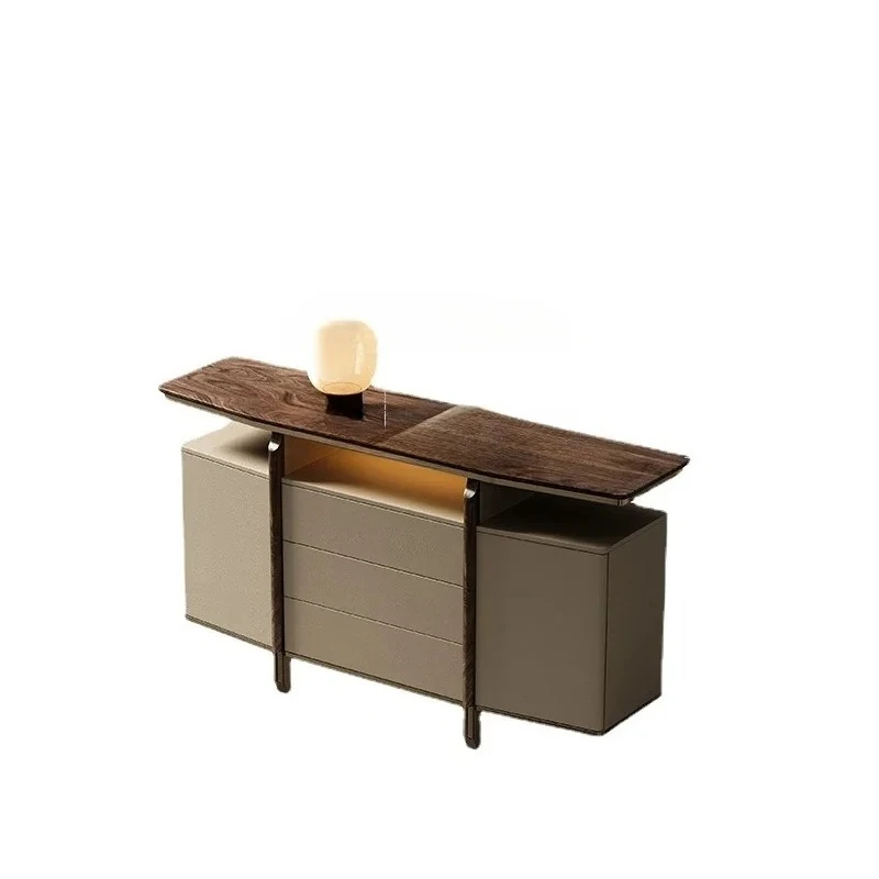 

Minimalist Sideboard Home Series North American Walnut Wall Cabinet