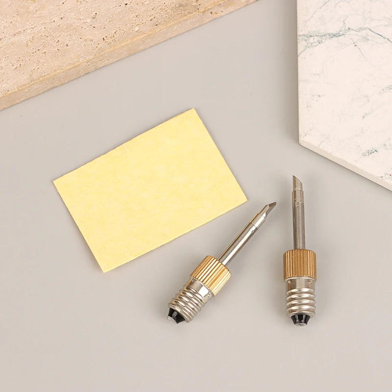 Soldering Iron Tip With Sponge Interface Welding Tips Soldering Tip Soldering Tools Set