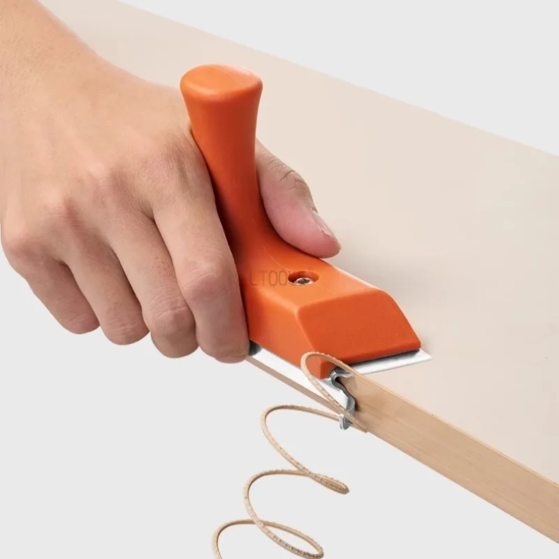 Woodworking Edge Trimming Knife 3-in-1 Gypsum Board Right Angle Arc Chamferer Wooden Boards Special Effortless Deburring Scraper