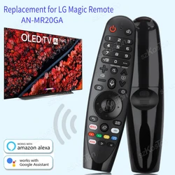 Zamiennik do LG magiczny pilot zdalnego sterowania z funkcją wskaźnika głosowego dla LG Smart TV UHD OLED kompatybilny z Netflix Hot Key