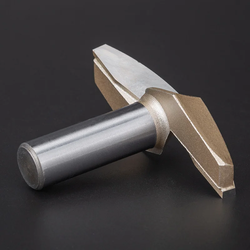 HUHAO Raised Panel Crown Router Bit Wood Milling Cutter 1/2\