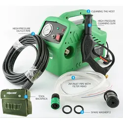 PCW-6 Central Air Conditioning Cleaning Pump Rechargeable Cleaning Machine Tool Car Household Air Conditioning Cleaning Pump