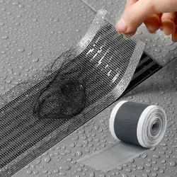 70MM Bathroom Mesh Stickers Disposable Shower Floor Drain Filter Hair Catche Strainer Kitchen Sink Sewer Outfall Stopper