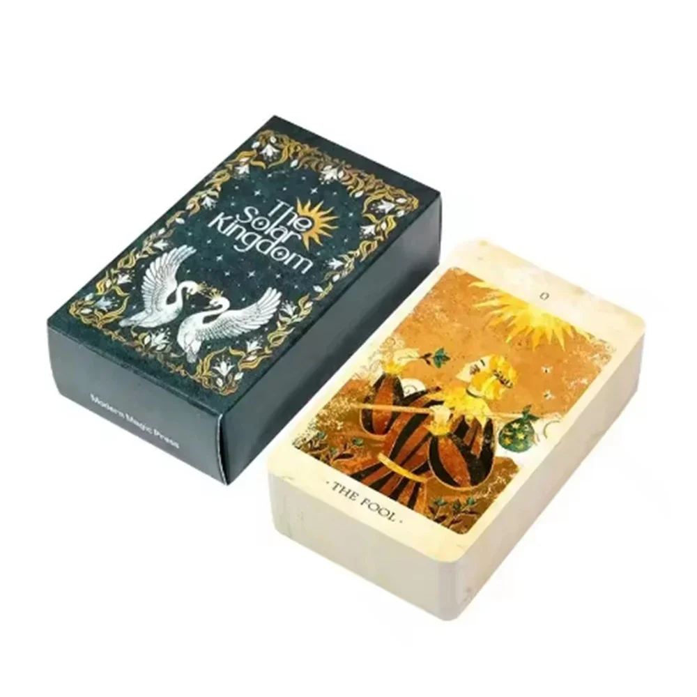 

1Pcs Deck Tarot The Solar Kingdom Tarot Deck English Version 78 Oracle cards
