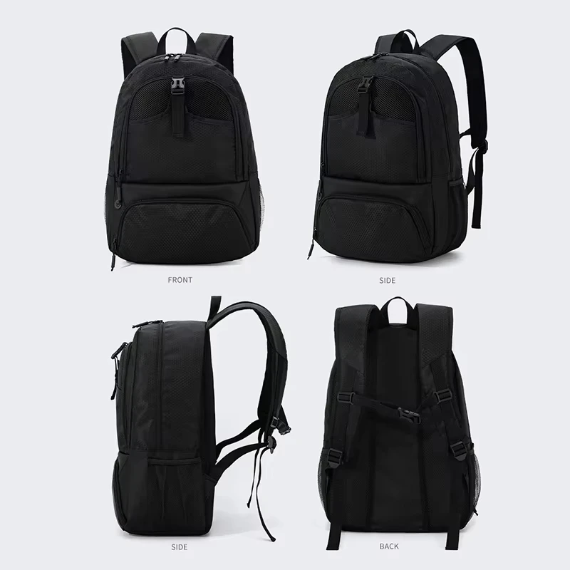Basketball Backpack Sports Training Backpack with Independent Ball Compartment Independent Shoes Pocket Football Rucksack view 4