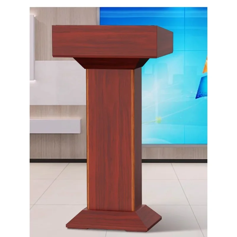 Lecture  Solid Wood Chinese Wooden Red Walnut Restaurant Shopping Guide Welcome  Hotel Reception