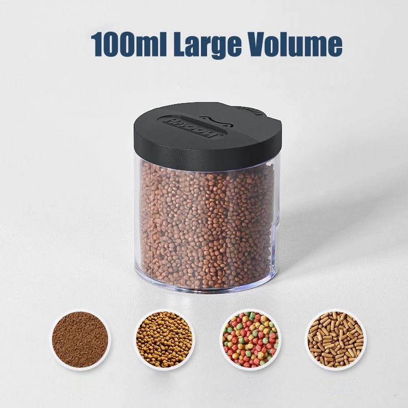 Automatische Aquarium Feeder intelligente Timing 100ml Auto Feeder Aquarium Goldfisch Feeder große Kapazität Fisch Aquarium Feeder